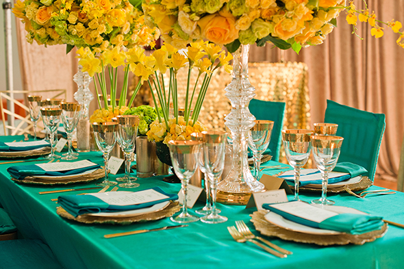 gold-and-green-weddings