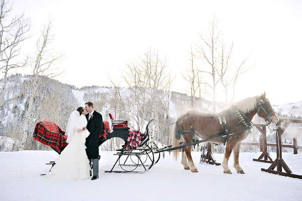 winter-wedding-bride-groom-sleigh-rebekah-westover