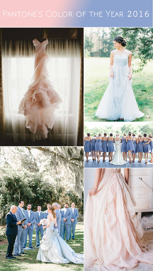 pantones-color-of-the-year-2016-wedding-dresses-and-bridesmaid-dresses