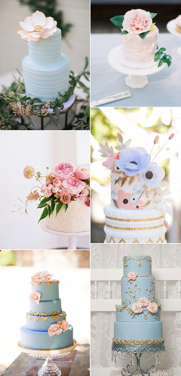 shades-of-pink-and-blue-pantones-2016-colors-inspired-wedding-cakes