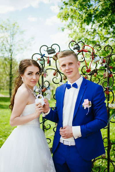 Свадебный замочек из интернет-магазина "Свадебные штучки"