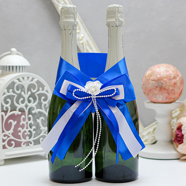 Декоративное украшение для шампанского Fantastic (синий)