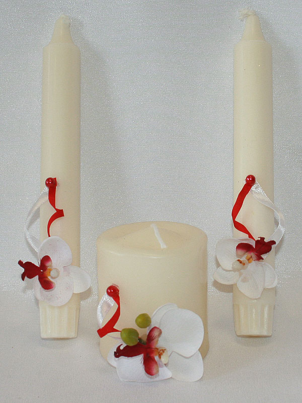 Набор свечей "Дикая орхидея"