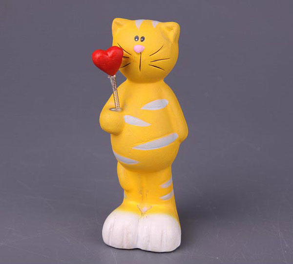 Сувенир "Котик с сердечком"