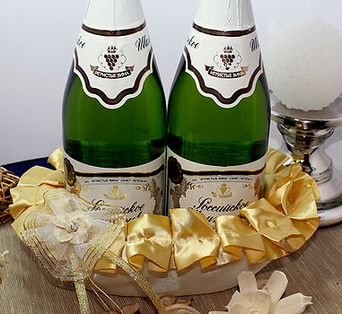 Декоративная подставка для шампанского "Сильвия"
