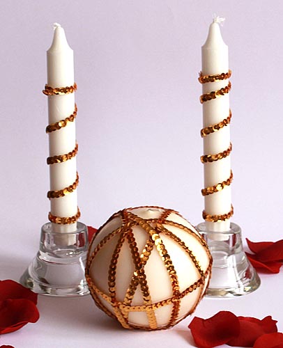 Набор свечей "Блеск" (3 свечи)