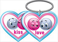 Брелок для ключей "Love kiss"