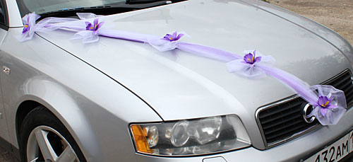 Лента на авто "Shiny" (лилово-фиолетовый)