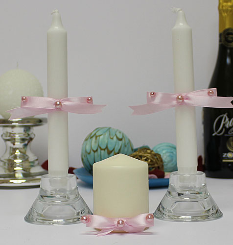 Набор свечей "Стефани" (3 свечи)