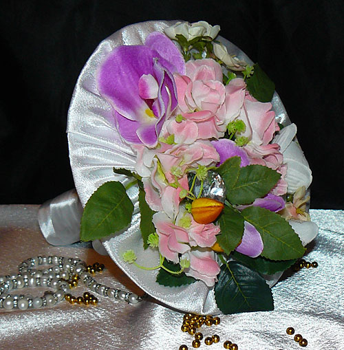 Свадебный букет-дублер для невесты "Di rose"