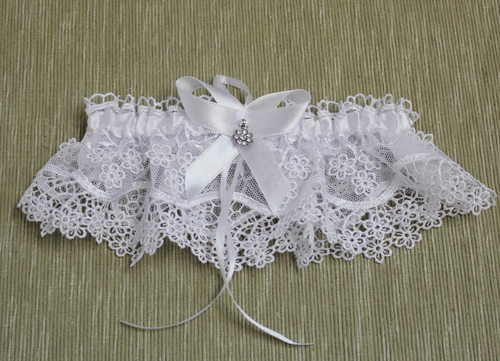Подвязка для невесты на свадьбу "Антуанетта"