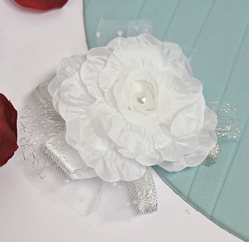 Свадебный браслет для подружек невесты "Роза"