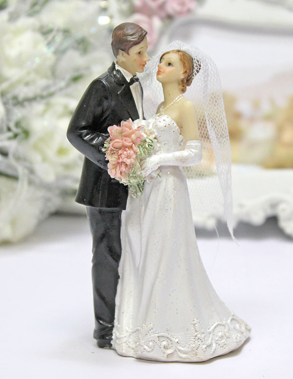 Фигурка для торта "Жених и невеста" (12,5 см)