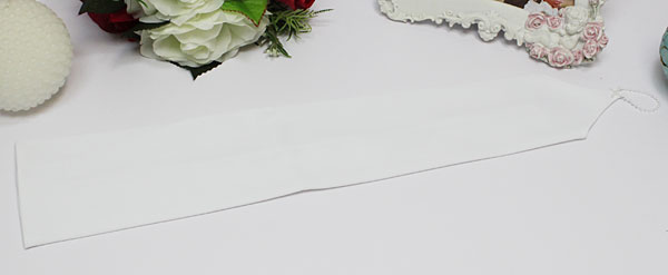 Свадебные перчатки для невесты "Простая элегантность" (белые)