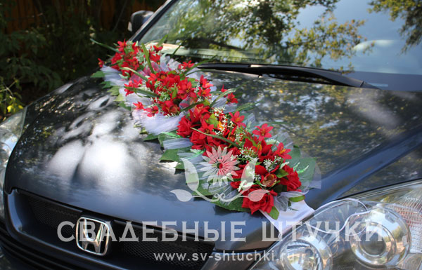 Универсальное украшение на машину "Фламенко"