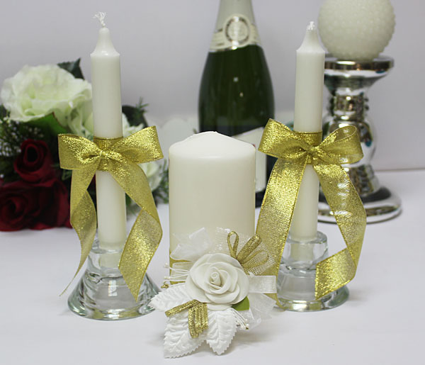 Свадебные свечи "Анастасия"
