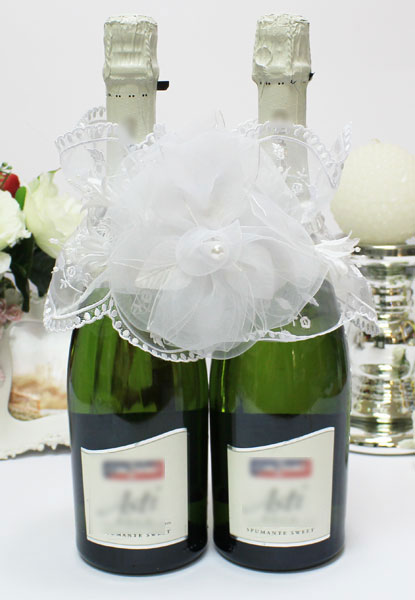 Декор для шампанского "Невесомость"