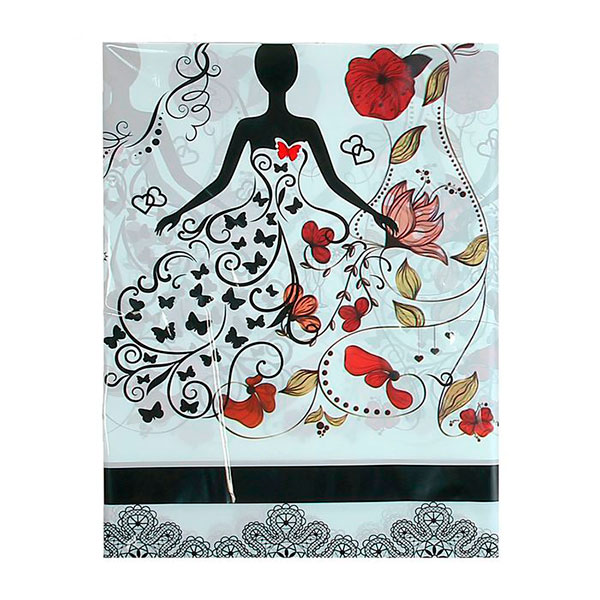 Одноразовая скатерть для свадьбы "Невеста" (108 х 180 см)