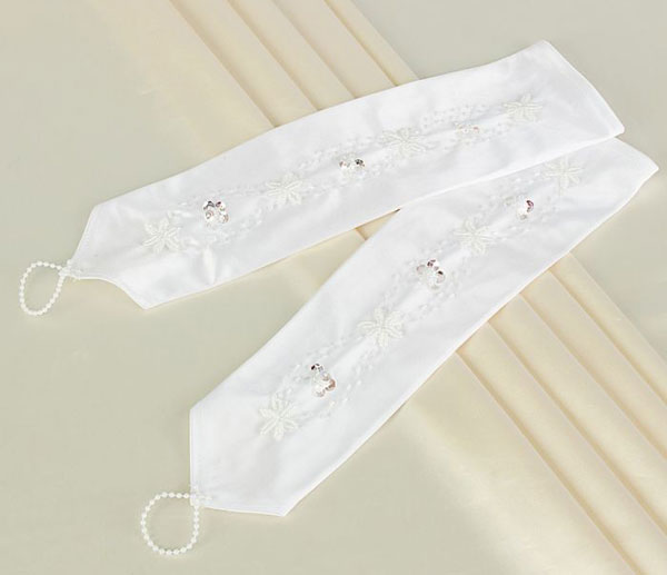 Свадебные перчатки для невесты "Камилла" (айвори, 40-44 размер)