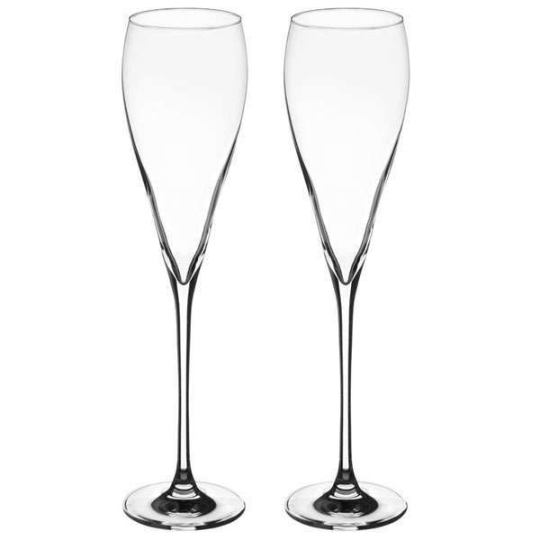 Свадебные бокалы для шампанского "Элегантные" (2 шт)