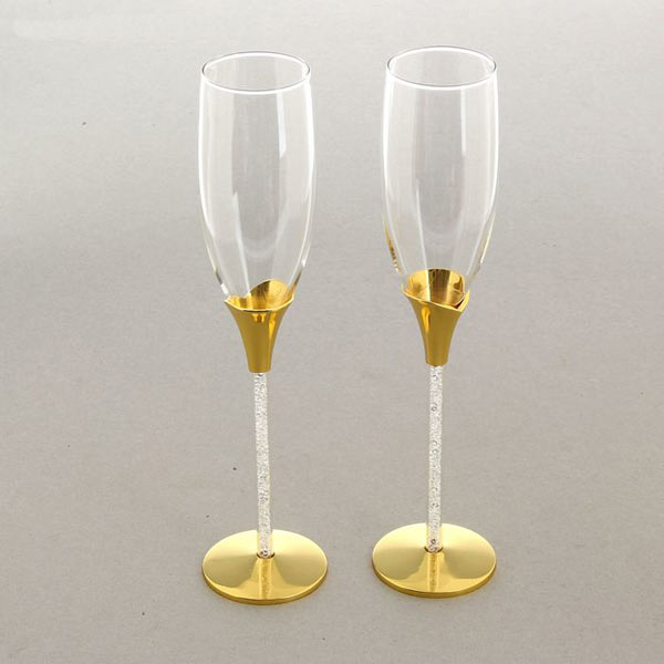 Свадебные бокалы для шампанского Exclusive № 20 (2 шт)