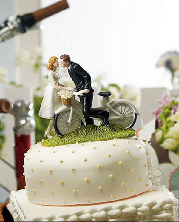 Фигурка в торт "Счастливая пара"