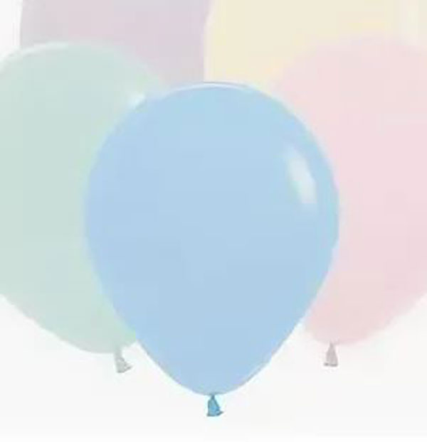 Воздушный шар Macaroon, 30 см (голубой)