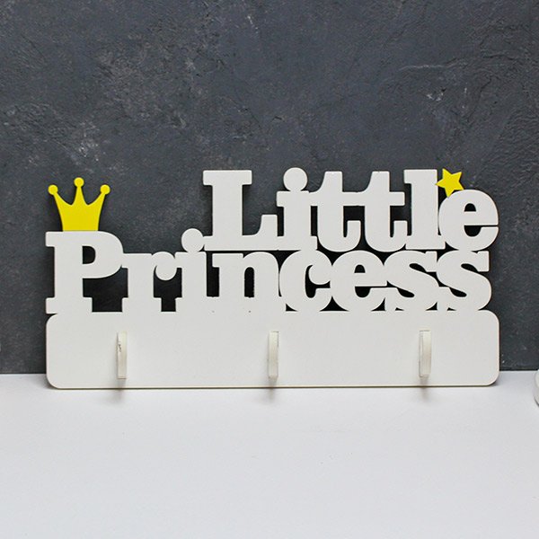 Аксессуар для детской одежды "Little Princess", белый