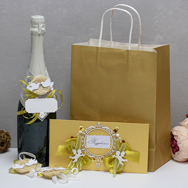 Подарочный набор на золотую свадьбу "Семейное счастье"(3)