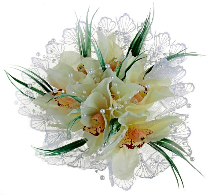 Букет-дублер для невесты из лилий (магазин "Свадебные штучки")
