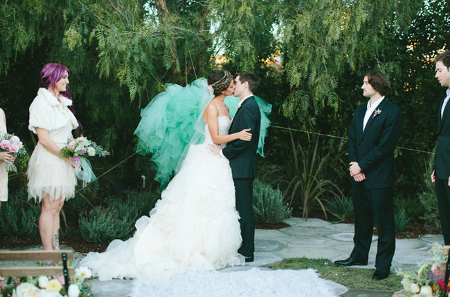Роскошная свадьба в зеленых оттенках